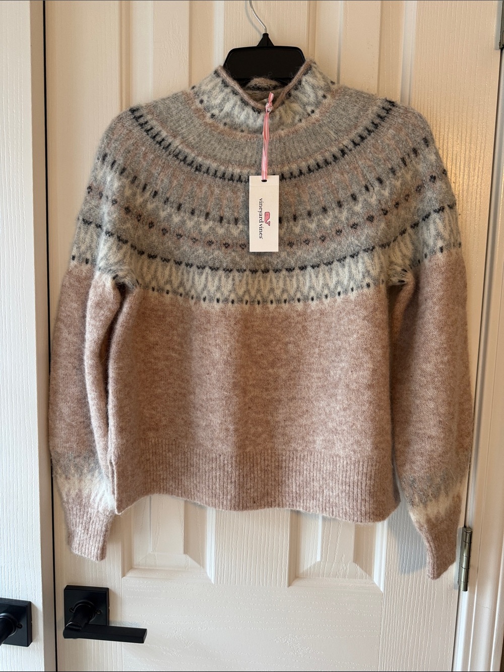 NWT Vineyard Vines Fair Isle Wool-Blend Sweater